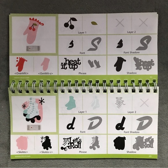 Cricut NIFTY FIFTIES shapes - Picture 7 of 10